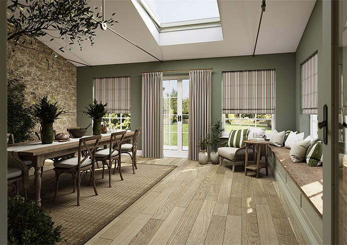 The British Stripe Co. Elizabeth, Highlands No.1 - Made to Measure Curtains - Image 7